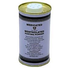 METHOLATED DUSTING POWDER